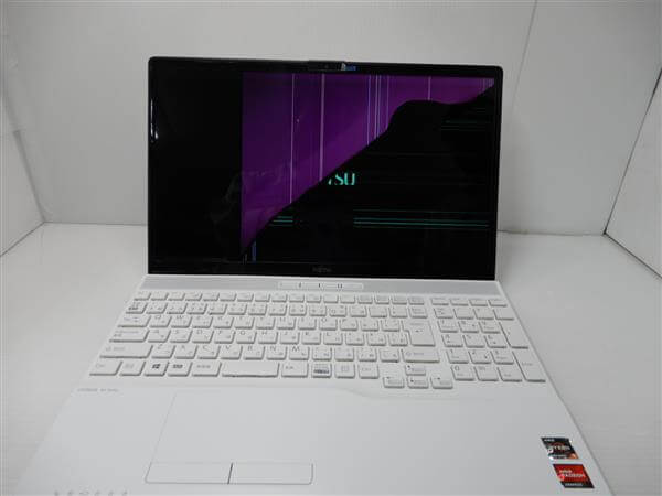 AH43/F3   富士通 液晶パネル交換事例　即日修理可能