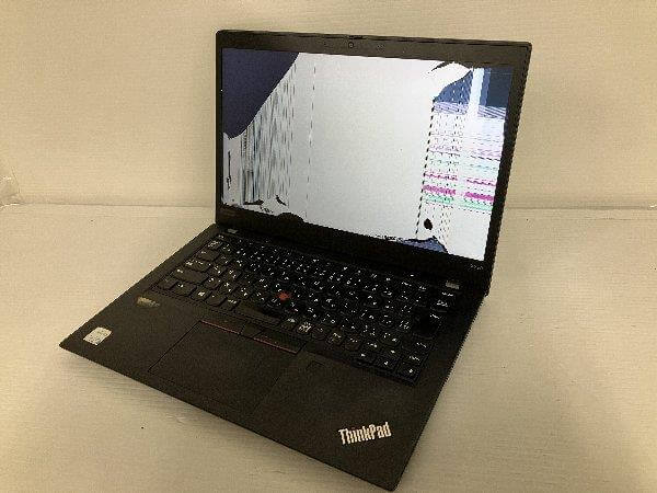 X390　X395   Lenovo 液晶パネル交換事例　即日修理可能